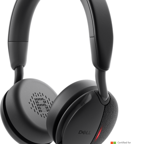 View left-facing Dell Pro Plus Wired ANC Headset - WH5024