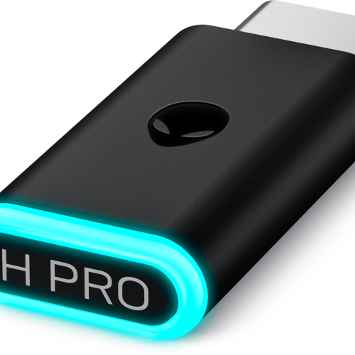 View Alienware Pro Wireless Gaming Headset USB-C Wireless Dongle