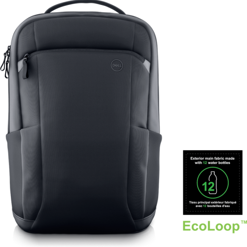 View forward-facing  Dell Pro 14-16 Plus EcoLoop Slim Backpack​ - CP5724S