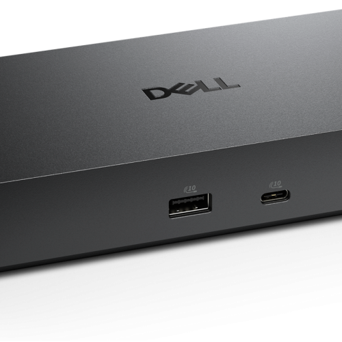 View right-facing Dell Pro SD25TB5 Docking Station