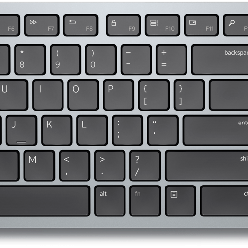 View top-down Dell Pro Plus Keyboard - KB700